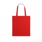 Bolsa reciclada con asas largas para la compra de RPET Convert color rojo