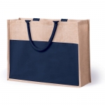 Bolsa de yute con bolsillo para imprimir con tu logotipo Pocket XL primera vista