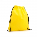 Mochilas personalizadas baratas de cuerdas color amarillo 2