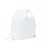 Mochilas personalizadas baratas de cuerdas color blanco 1