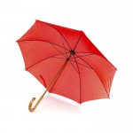 Paraguas Basic Automatico Ø105 color rojo tercera vista