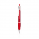 Bolígrafos personalizados baratos color rojo 4