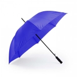 Paraguas personalizado poliéster pongee de gran tamaño Ø130 Monsoon color azul