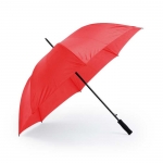 Paraguas personalizado poliéster pongee de gran tamaño Ø130 Monsoon color rojo
