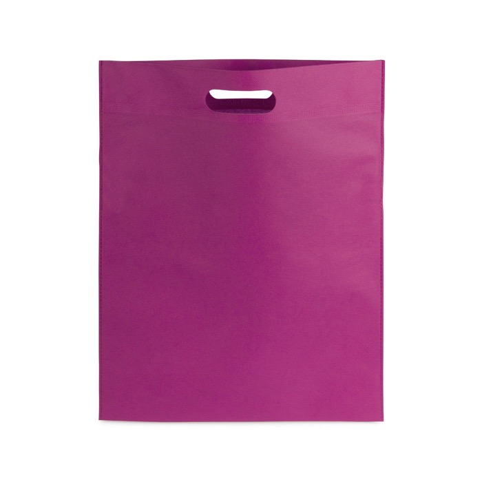 Bolsas de propaganda non-woven en colores vivos 80 g/m2 Gallery color fucsia primera vista