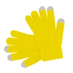 Guantes táctiles para móviles baratos Touch color amarillo