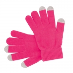 Guantes táctiles para móviles baratos Touch color fucsia