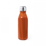 Botellas de agua personalizadas deporte color naranja 2
