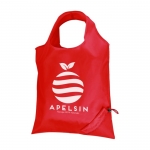 Bolsa de la compra publicitaria poliéster 190t color rojo 2