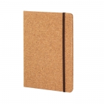 Libretas con tapas duras de corcho A5 hojas a rayas Basic Cork