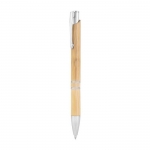 Bolígrafo de bambú con logo 2