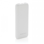 Powerbank de larga duración y carga rápidas de 20.000 mAh Pasadena color blanco