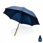 Paraguas reciclado apertura automática color azul marino 3