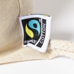 Mochila saco de algodón 180 g/m2 resistente 9 kg Thin FairTrade tercera vista
