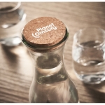 Botella grande de vidrio personalizada 4