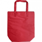 Bolsa nevera personalizada barata de poliéster 210T Fresh color rojo primera vista