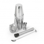 Set de cóctel personalizado de acero con coctelera 750ml Sommelier vista principal