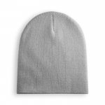 Gorro de invierno personalizable unisex elástico RPET Sweden color gris claro primera vista