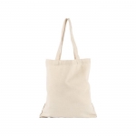 Bolsas en algodón con base de corcho y asas largas 160 g/m2 Corizza color beige segunda vista