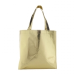 Bolsa non-woven brillante 90 g/m2 color dorado 1