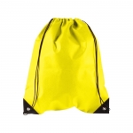 Mochila de cuerdas no tejida 80 g/m2 color amarillo 2