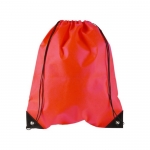 Mochila de cuerdas no tejida 80 g/m2 color rojo 4