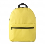 Mochila resistente de alta calidad de poliéster 600D Masterpiece color amarillo primera vista