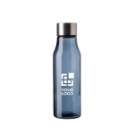 Botella de vidrio personalizadas de color 500ml Crystal Iceberg vista de impresión