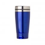 Taza Termo Alu Color 450ml color azul primera vista