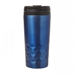 Taza con función termo y forma geométrica 300ml Trilliant Colors color azul primera vista