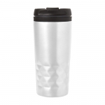 Taza con función termo y forma geométrica 300ml Trilliant Colors color blanco primera vista