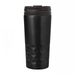 Taza con función termo y forma geométrica 300ml Trilliant Colors color negro primera vista