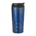 Taza con función termo y forma geométrica 300ml Trilliant Colors color azul sexta vista