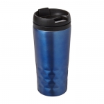 Taza con función termo y forma geométrica 300ml Trilliant Colors color azul octava vista