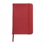 Cuadernos de bolsillo barato en color vivo A6 hojas a rayas Notes color rojo primera vista