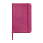 Cuadernos de bolsillo barato en color vivo A6 hojas a rayas Notes color rosa primera vista