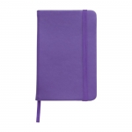 Cuadernos de bolsillo barato en color vivo A6 hojas a rayas Notes color violeta primera vista