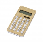 Calculadora de bambú personalizada 3