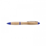 Bolígrafo de madera clásico color azul 4