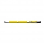 Bolígrafos para grabar de aluminio color amarillo 2