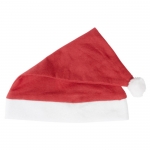 Gorro de Papá Noel estilo clásico económico Santa color rojo segunda vista