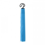 Paraguas publicitarios pequeños plegables con funda Ø94 Basic color azul claro primera vista