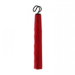 Paraguas publicitarios pequeños plegables con funda Ø94 Basic color rojo primera vista