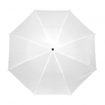 Paraguas publicitarios pequeños plegables con funda Ø94 Basic color blanco segunda vista