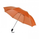 Paraguas publicitarios pequeños plegables con funda Ø94 Basic color naranja tercera vista