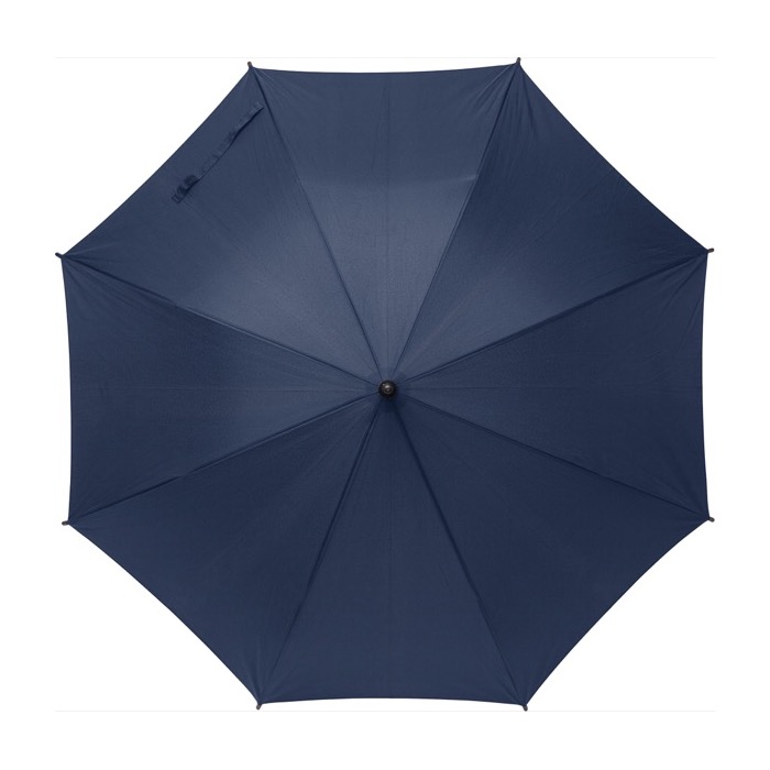 Clásico paraguas para empresas en RPET Ø105 Reciclo Essence color azul marino primera vista