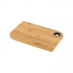 Tablas de cocina personalizadas con dos bordes redondos Hold color madera cuarta vista