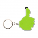 Llavero multifunción en forma de mano color verde claro 3