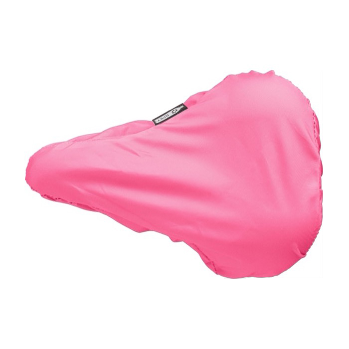 Funda para sillín de bicicleta reciclada en varios colores RPET Colors color rosa primera vista Funda para sillín de bicicleta reciclada en varios colores RPET Colors color rosa primera vista