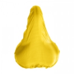 Funda para sillín de bicicleta publicitario color amarillo 2